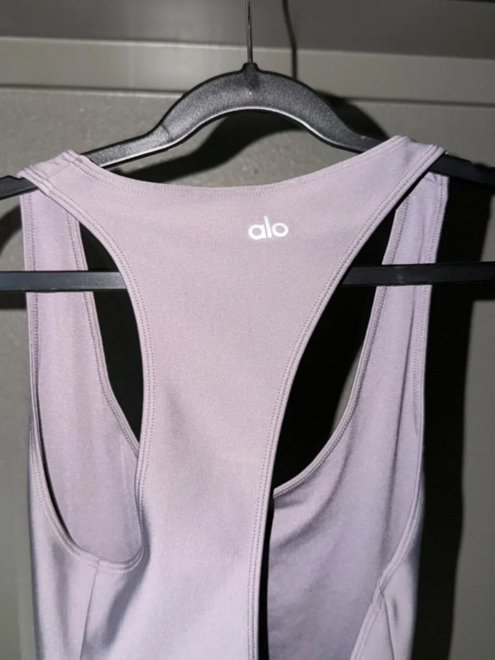 Alo Yoga Airlift Barre Bodysuit - Purple Dusk - XS
